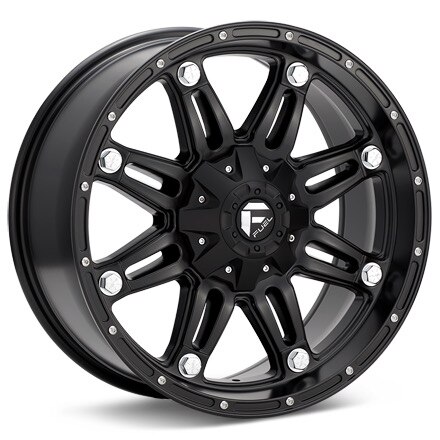 Fuel Off-Road Hostage D531 Black Wheels 20 In 20x10 -18 D53120009847