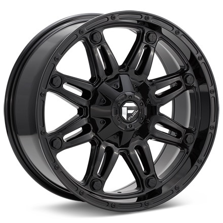 Fuel Off-Road Hostage D625 Gloss Black Wheels 20 In 20x9 +01 D62520909850