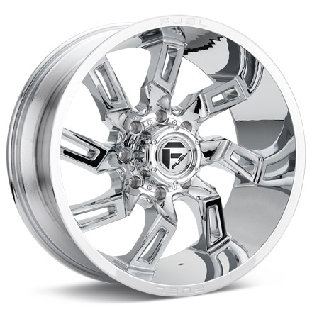 Fuel Off-Road Lockdown Chrome Plated Wheels 20 In 20x10 -18 D74620001847