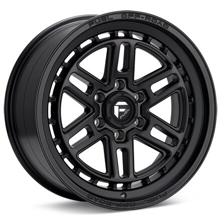 Fuel Off-Road Nitro 6 Black Wheels 17 In 17x9 +01 D66717908450