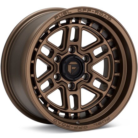 Fuel Off-Road Nitro 6 Matte Bronze Painted Wheels 17 In 17x9 +01 D66917908450