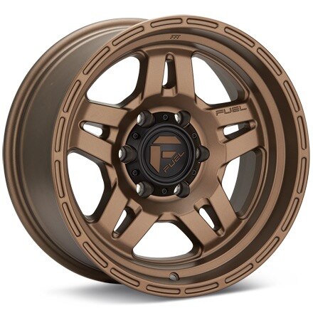 Fuel Off-Road Oxide Matte Bronze Painted Wheels 17 In 17x8.5 -10 D80017858445
