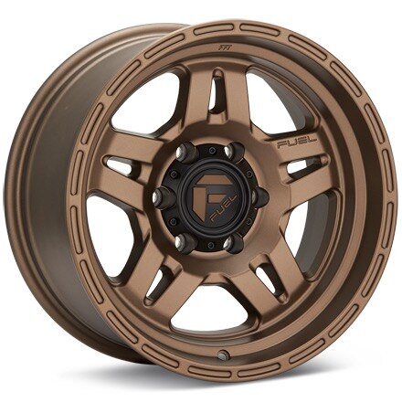 Fuel Off-road Oxide Matte Bronze Painted Wheels 17 In 17x8.5 -10 D80017858445