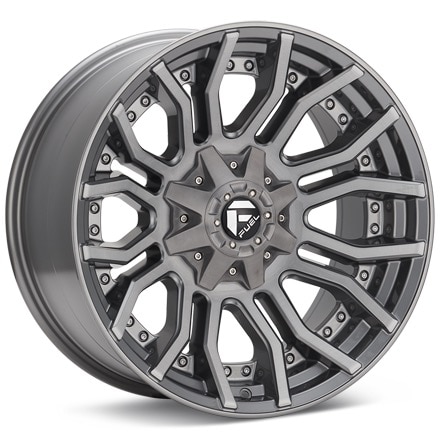 Fuel Off-Road Rage 8 Platinum Silver Wheels 20 In 20x10 -18 D71320008247