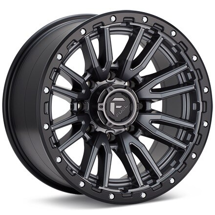 Fuel Off-Road Rebel 8 Anthracite w/Black Lip Wheels 20 In 20x10 -18 D68020001747