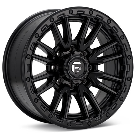 Fuel Off-Road Rebel 8 Black Painted Wheels 20 In 20x10 -18 D67920008247