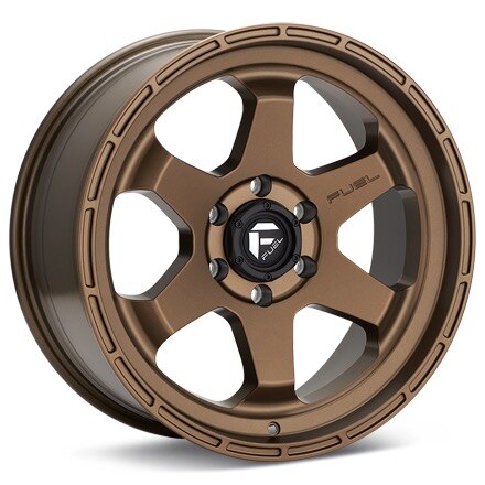 Fuel Off-Road Shok Matte Bronze Painted Wheels 18 In 18x9 +01 D66618908450