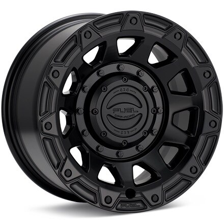 Fuel Off-Road Tracker Satin Black Painted Wheels 17 In ...