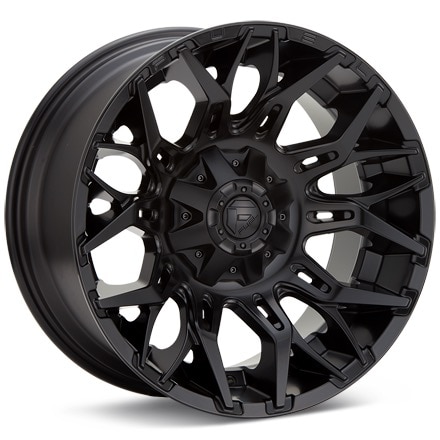 Fuel Off-Road Twitch Black Painted Wheels 20 In 20x9 +01 D77220902650