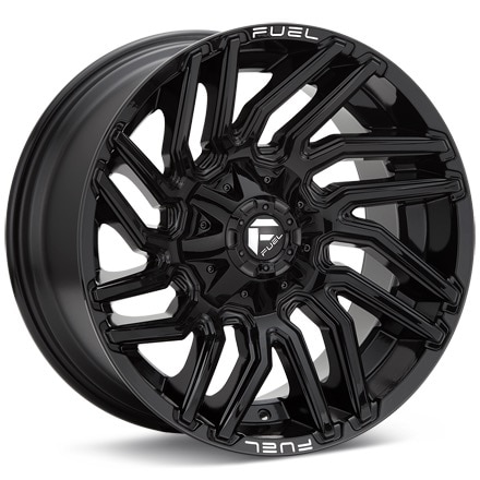 Fuel Off-Road Typhoon Gloss Black Painted Wheels 22 In 22x10 -18 D77622002647