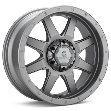 Granite Alloy GA643 Anthracite Painted Wheels 20 In 20x9 +25 643-2983GG+25