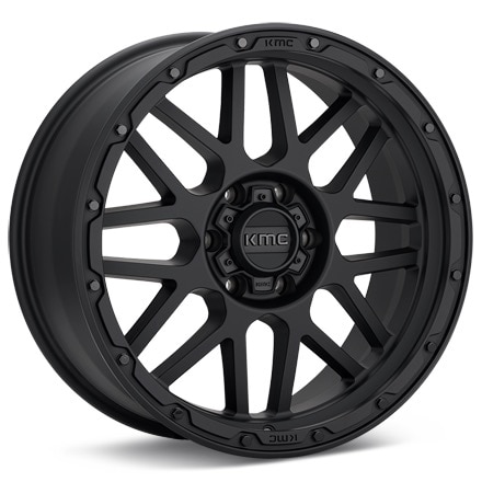 KMC KM535 Grenade Off-Road Black Painted Wheels 18 In 18x8.5 +00 KM53588558700