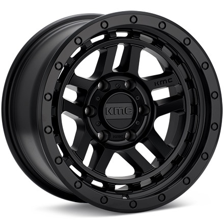 KMC KM540 Recon Black Painted Wheels 18 In 18x8.5 +00 KM54088550700