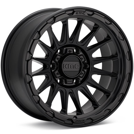 KMC KM542 Impact Black Wheels 17 In 17x9 -12 KM54279068712N