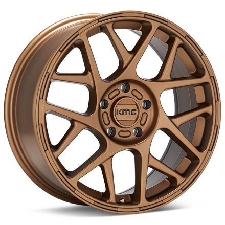 KMC KM708 Matte Bronze Painted Wheels 17 In 17x8 38 KM70878012638