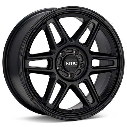 KMC KM716 Nomad Black Painted Wheels 17 In 17x8 +38 KM71678012738