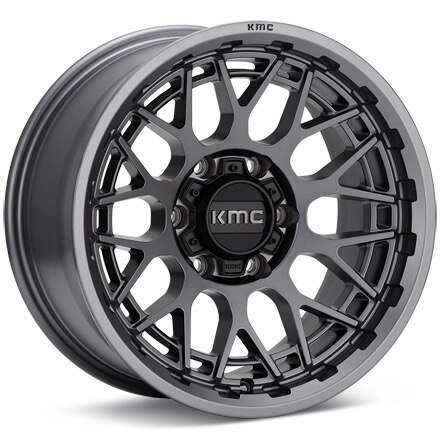 KMC KM722 Technic Anthracite Painted Wheels 18 In 18x9 +18 KM72289068418