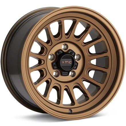 KMC KM724 Impact OL Matte Bronze Painted Wheels 17 In 17x8.5 00 KM72478563600US