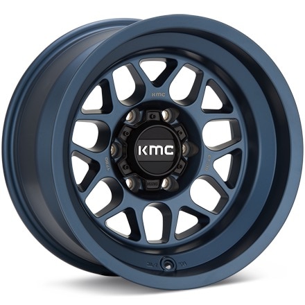 KMC KM725 Terra Metallic Blue Wheels 17 In 17x9 -38 KM725LX17906838N