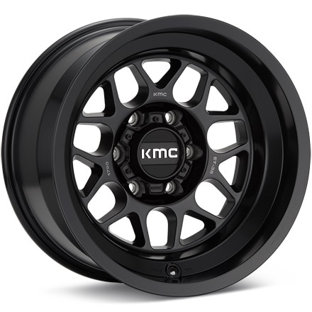 KMC KM725 Terra Satin Black Painted Wheels 17 In 17x8.5 00 KM725MX17855000