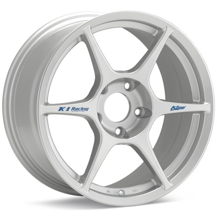 Kosei K1 Racing Silver Wheels 17 In 17x8.5 +40 KR871S