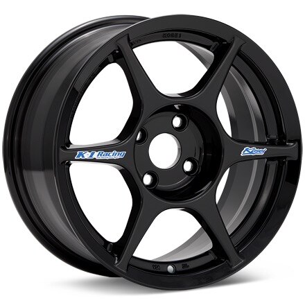 Kosei K1 Racing Gloss Black Wheels 17 In 17x8.5 +40 1785405120K1RBK