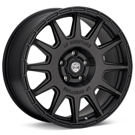 LP Aventure LP1-18 Black Painted Wheels 18 In 18x8 +38 LP11880511238MB