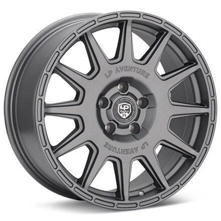 LP Aventure LP1-18 Matte Grey Wheels 18 In 18x8 +38 LP11880510038MG