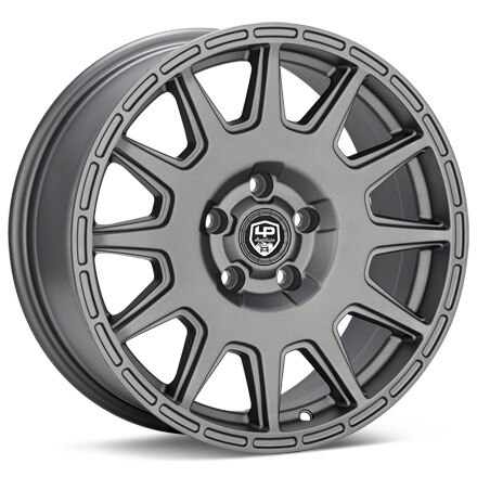 LP Aventure LP1-20 Matte Grey Wheels 17 In 17x7.5 +20 LP11775510020MG