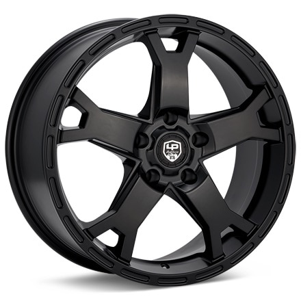 LP Aventure LP2-20 Black Painted Wheels 17 In 17x8 +20 LP21780510020B