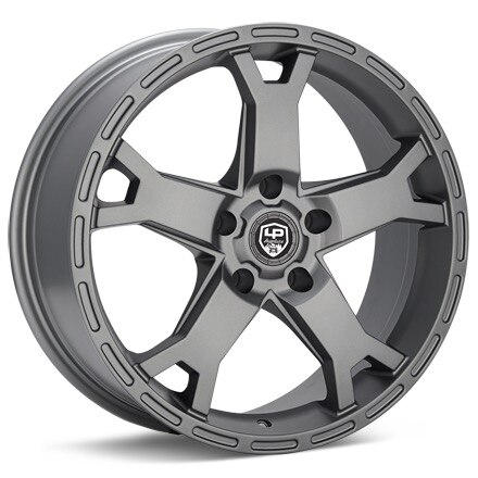 LP Aventure LP2-20 Matte Grey Wheels 17 In 17x8 +20 LP21780511020MG