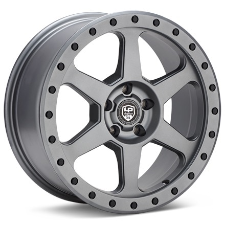 LP Aventure LP3 Matte Grey Wheels 17 In 17x8 +38 LP3178510838MG
