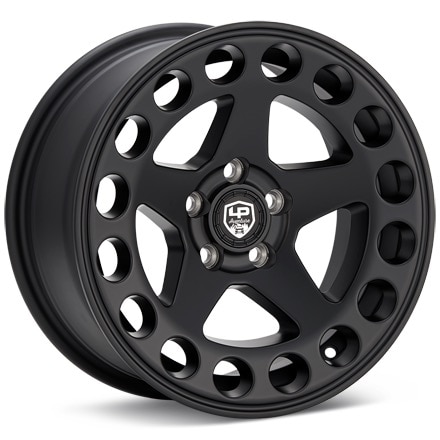 LP Aventure LP5-15 Black Painted Wheels 15 In 15x7 +15 LP51575510015MB