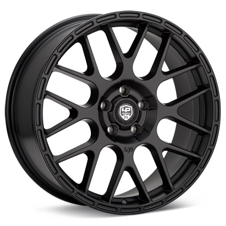LP Aventure LP6 Black Painted Wheels 18 In 18x8 +38 LP61880510038MB