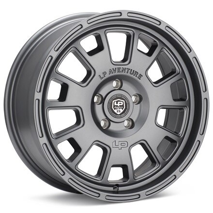 LP Aventure LP7 Light Grey Painted Wheels 17 In 17x8 +38 LP7178510038LG