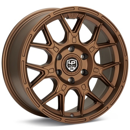 LP Aventure LP8 Bronze Painted Wheels 17 In 17x7.5 +35 LP81775510035BZ