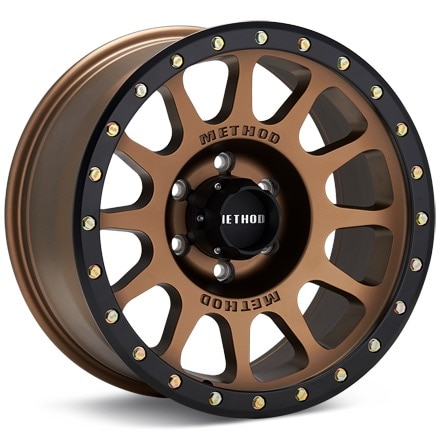 Method MR305 NV Bronze W/Black Lip Wheels 17 In 17x8.5 +25 MR30578550925