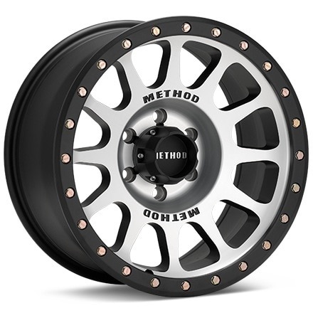 Method MR305 NV Machined W/Black Accent Wheels 17 In 17x8.5 0 MR30578550300