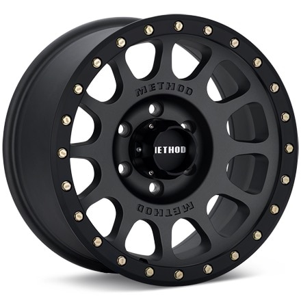 Method MR305 NV Titanium W/Black Lip Wheels 17 In 17x8.5 0 MR30578550800