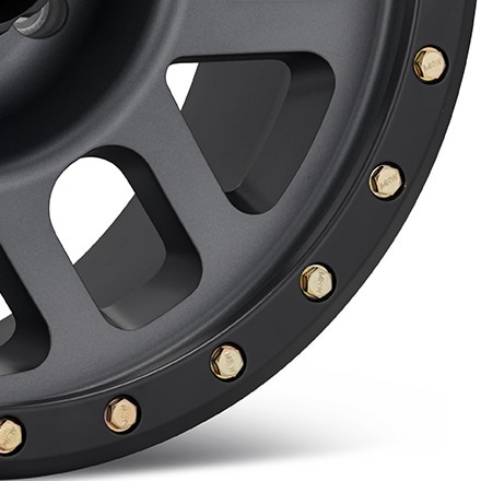 Method MR309 Grid Matte Grey w/Black Lip