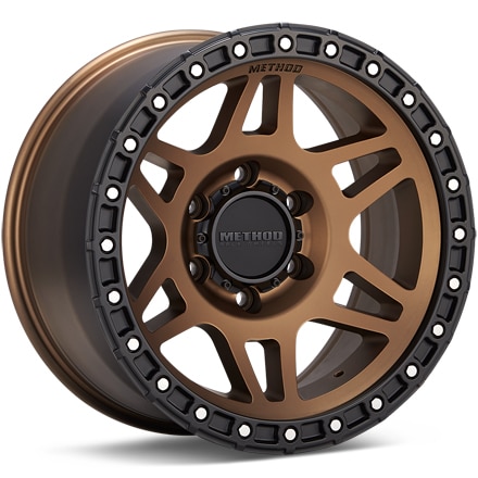 Method MR312 Bronze w/Black Lip Wheels 18 In 18x9 +18 MR31289058918