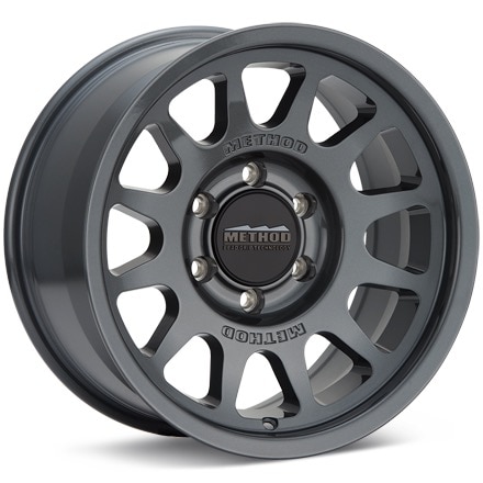 Method MR703 Gloss Titanium Wheels 17 In 17x9 -12 MR70379060812N