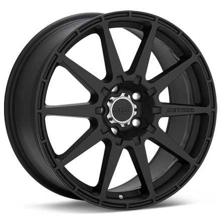 Method Rally Series MR501 Black Painted Wheels 17 In 17x8 +42 MR50178012542