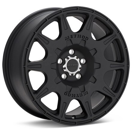 Method Rally Series MR502 Black Painted Wheels 16 In 16x7 +15 MR50267012515