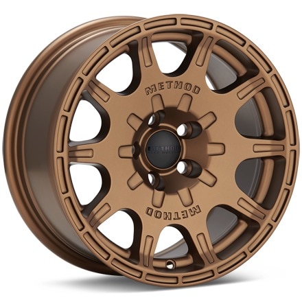 Method Rally Series MR502 VT-Spec 2 Bronze Painted Wheels 15 In 15x7 15 MR50257051915SC