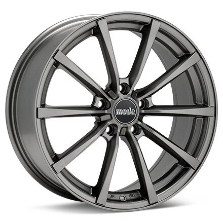 moda MD18 Titanium Gunmetal Wheels 18 In 18x8 45 MD18805T
