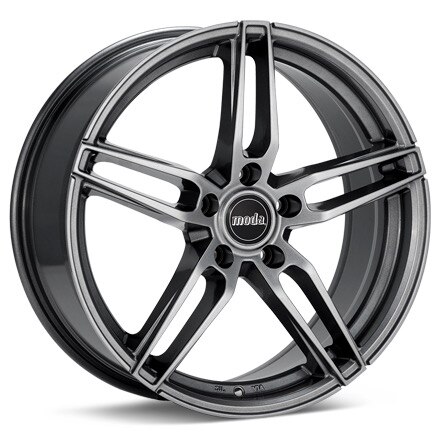 moda MD26 Dark Silver Paint Wheels 17 In 17x8 +48 MD26709DS