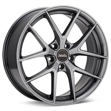 MD29 Dark Silver Paint Wheels 17 In 17×8 +35 MD29707DS