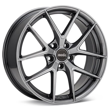 Moda MD27 Dark Silver Wheels 18 In 18x8 +35 MD27808DS