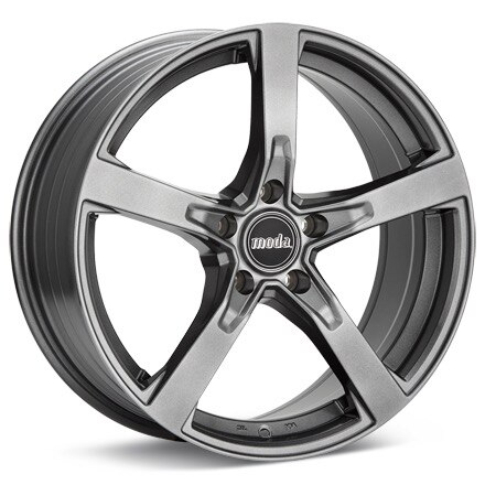 Moda MD28 Dark Silver Wheels 17 In 17x8 +35 MD28707DS